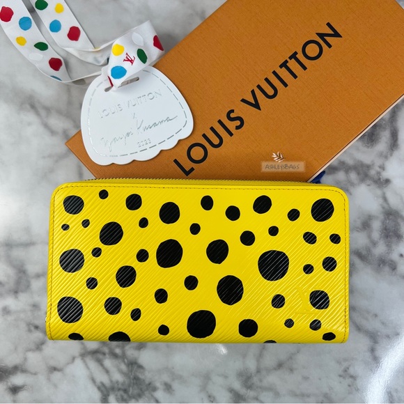 Yayoi Kusama x Louis Vuitton Yellow Monogram Vernis Dots Infinity